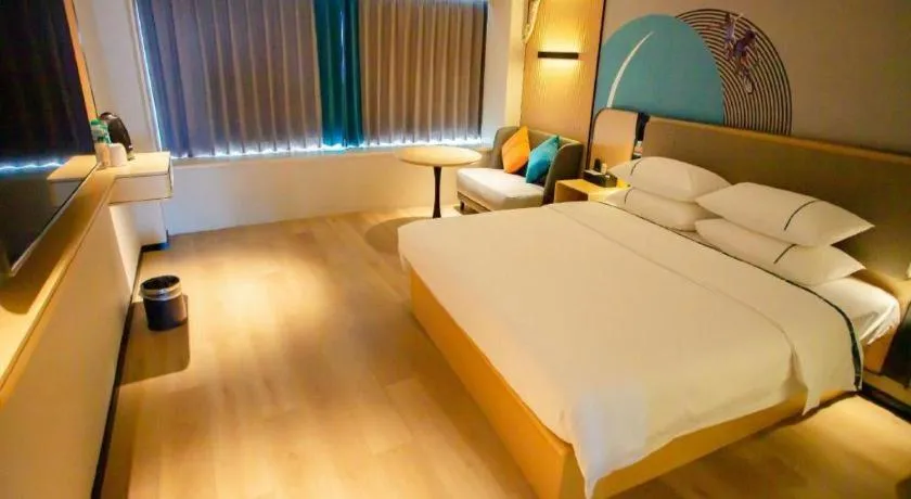 Bed in City Comfort Inn Wuhan Jiangxia
