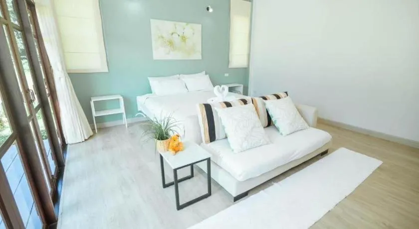 Bed in Doembang Villa