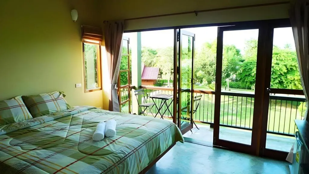 Bed in Doembang Villa