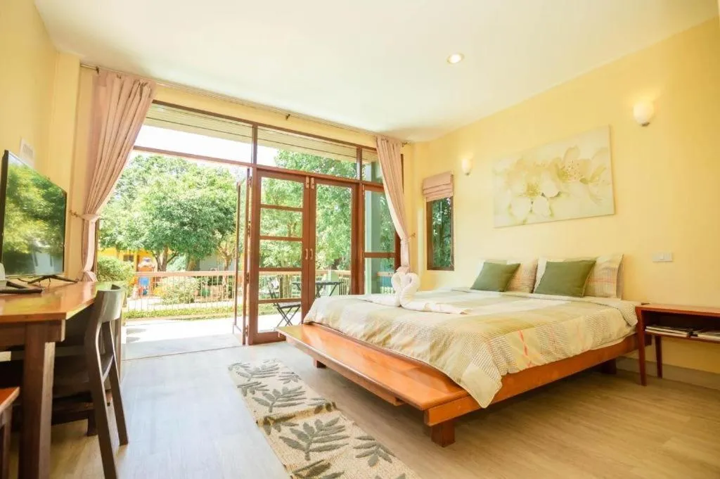 Bed in Doembang Villa