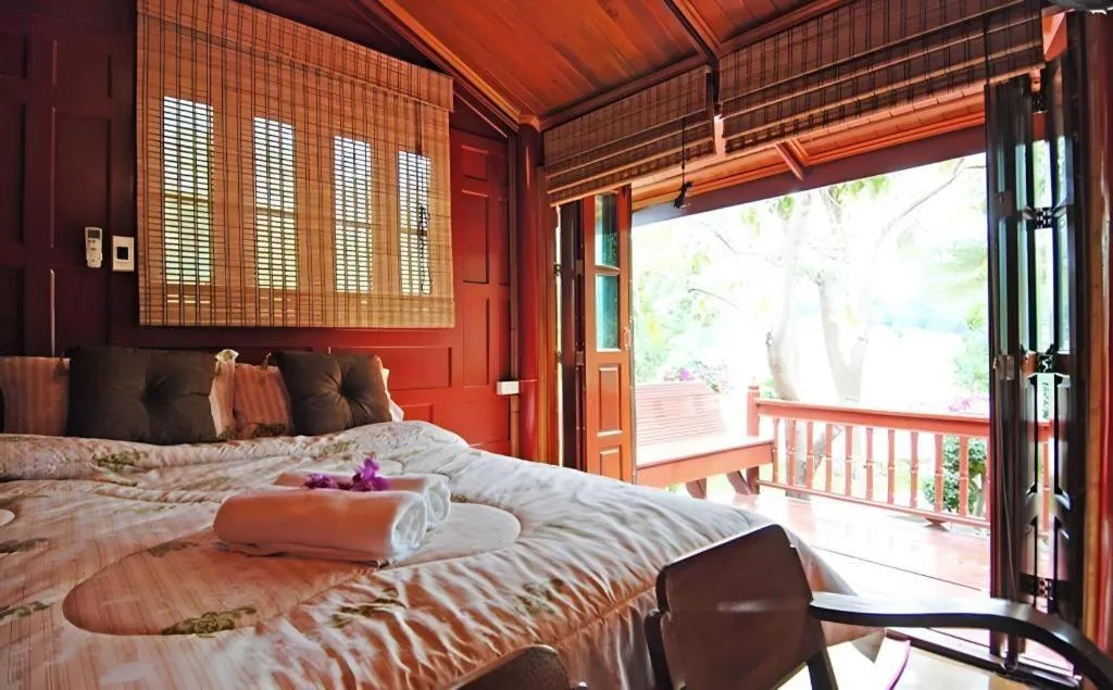 Bed in Doembang Villa