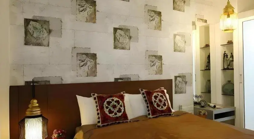 Bed in The Xym Hotel Bed in The Xym Hotel