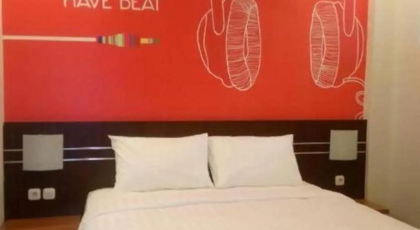 Bed in Hotel JAV Front One