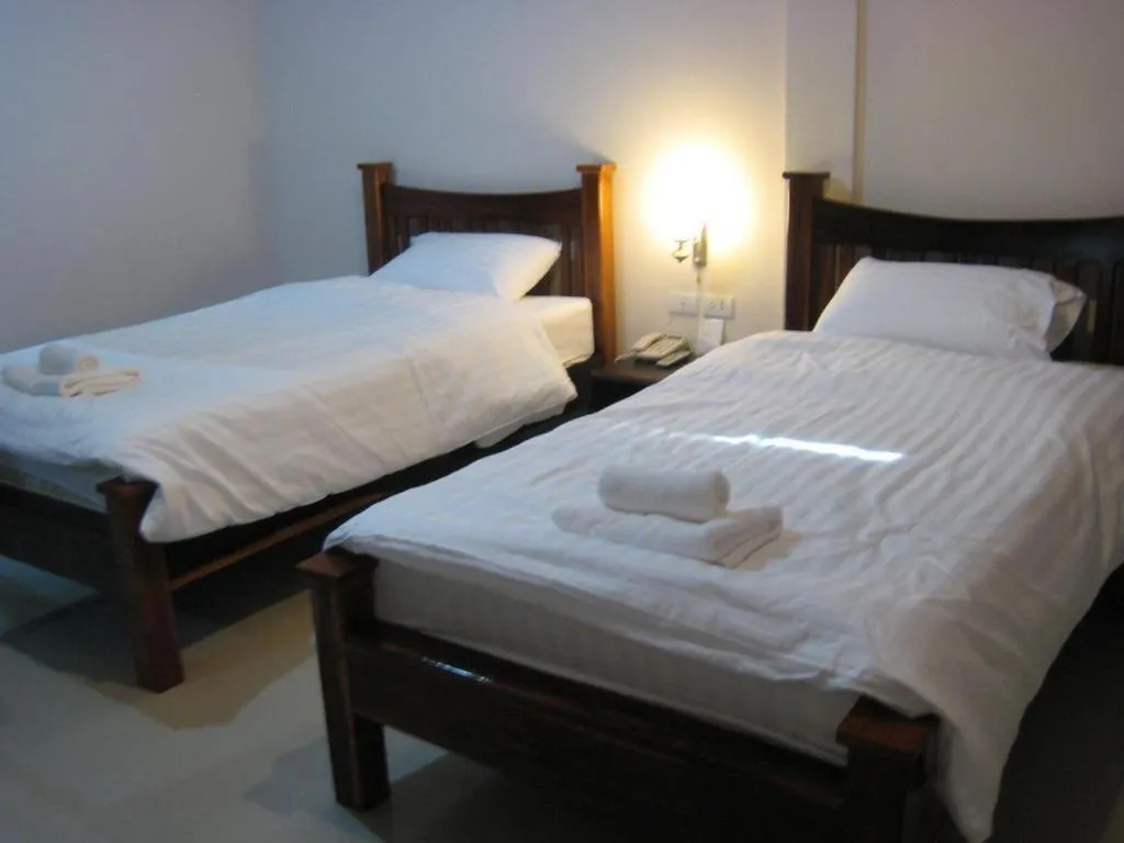 Bed in The Park Nangrong Resort