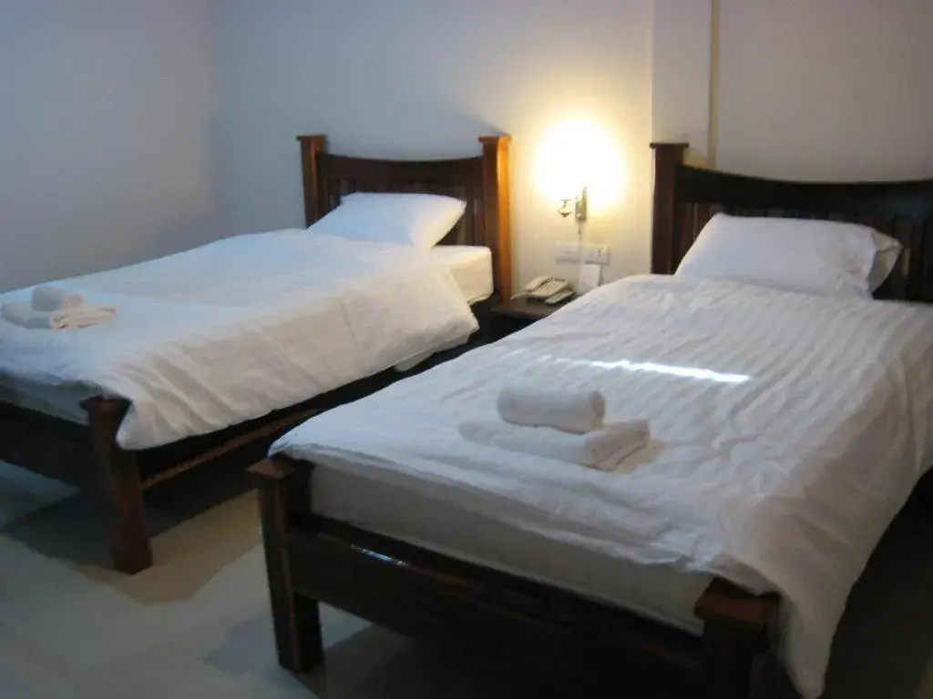 Bed in The Park Nangrong Resort Bed in The Park Nangrong Resort