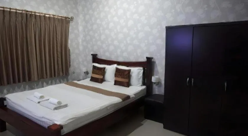 Bed in The Park Nangrong Resort