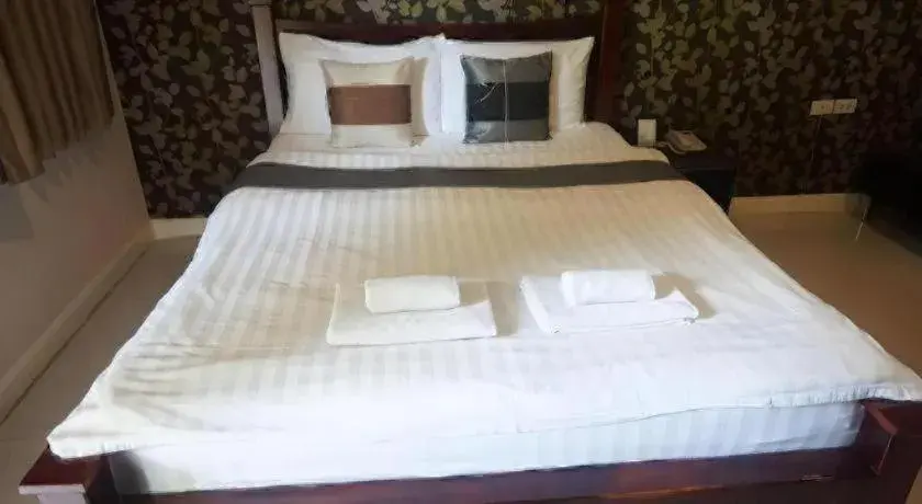 Bed in The Park Nangrong Resort Bed in The Park Nangrong Resort