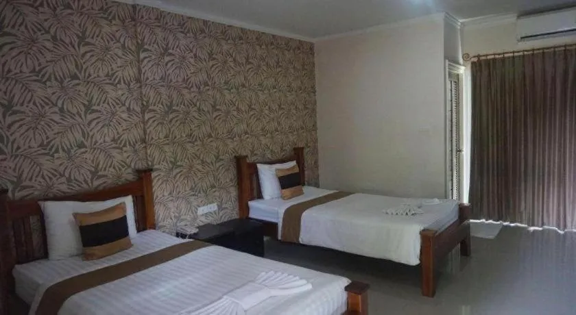 Bed in The Park Nangrong Resort