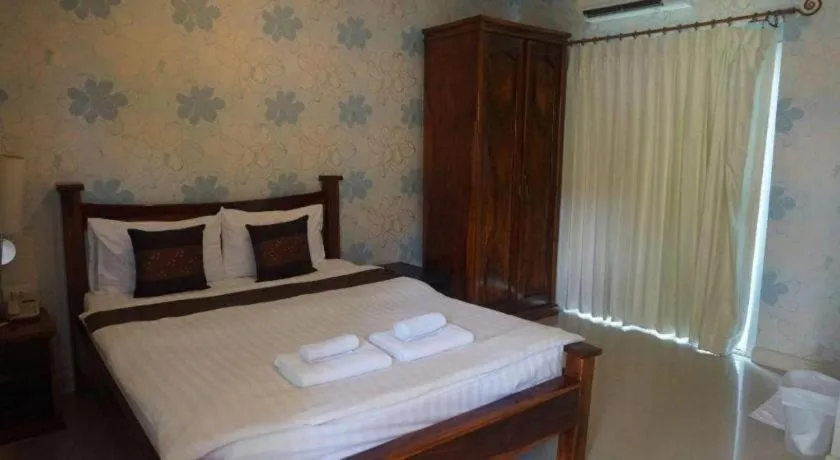 Bed in The Park Nangrong Resort