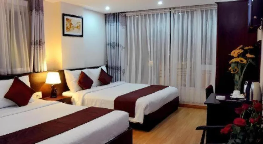 Bed in Begonia Nha Trang Hotel