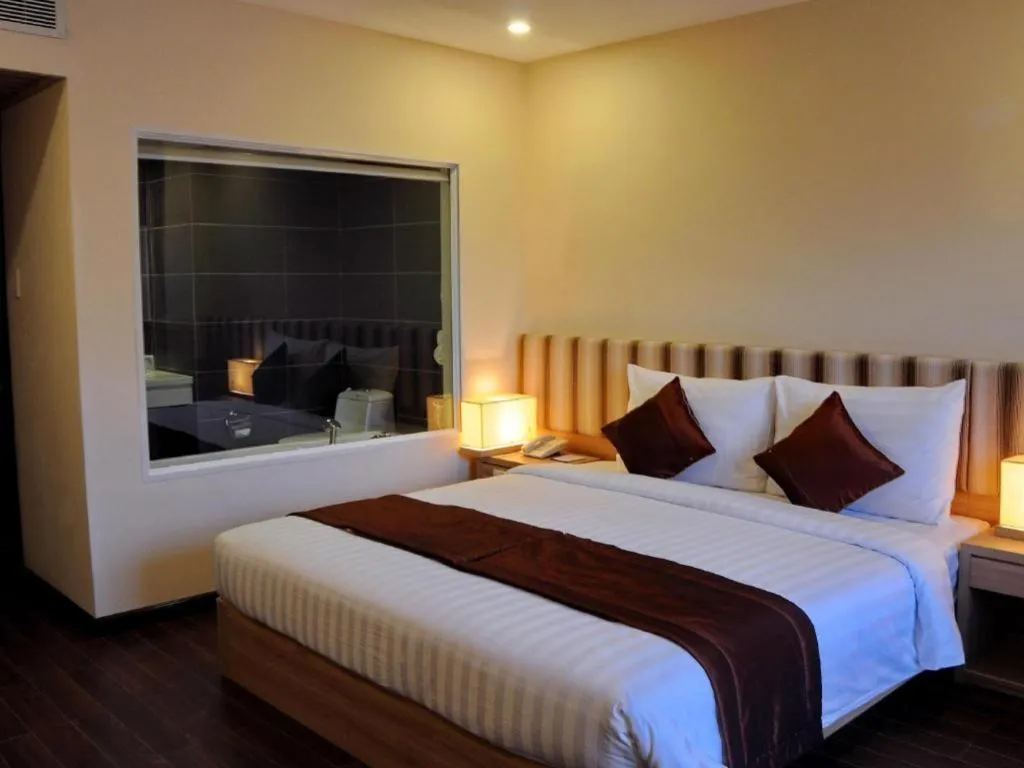 Bed in Begonia Nha Trang Hotel