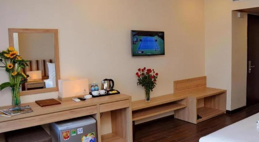 Bed in Begonia Nha Trang Hotel