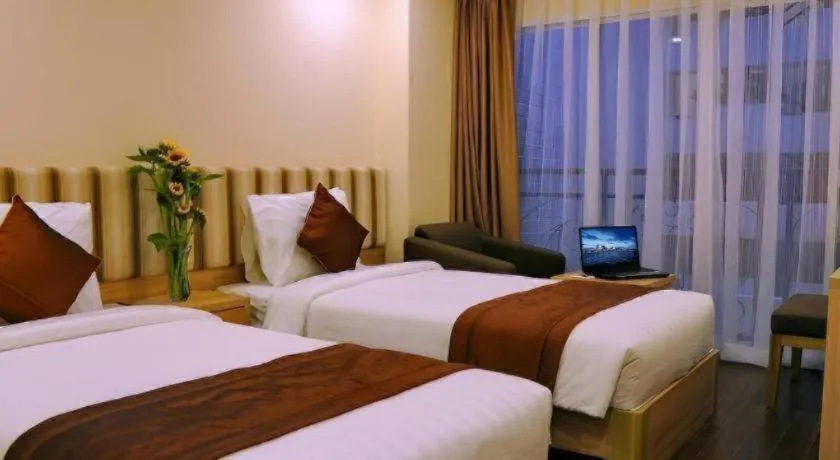 Bed in Begonia Nha Trang Hotel