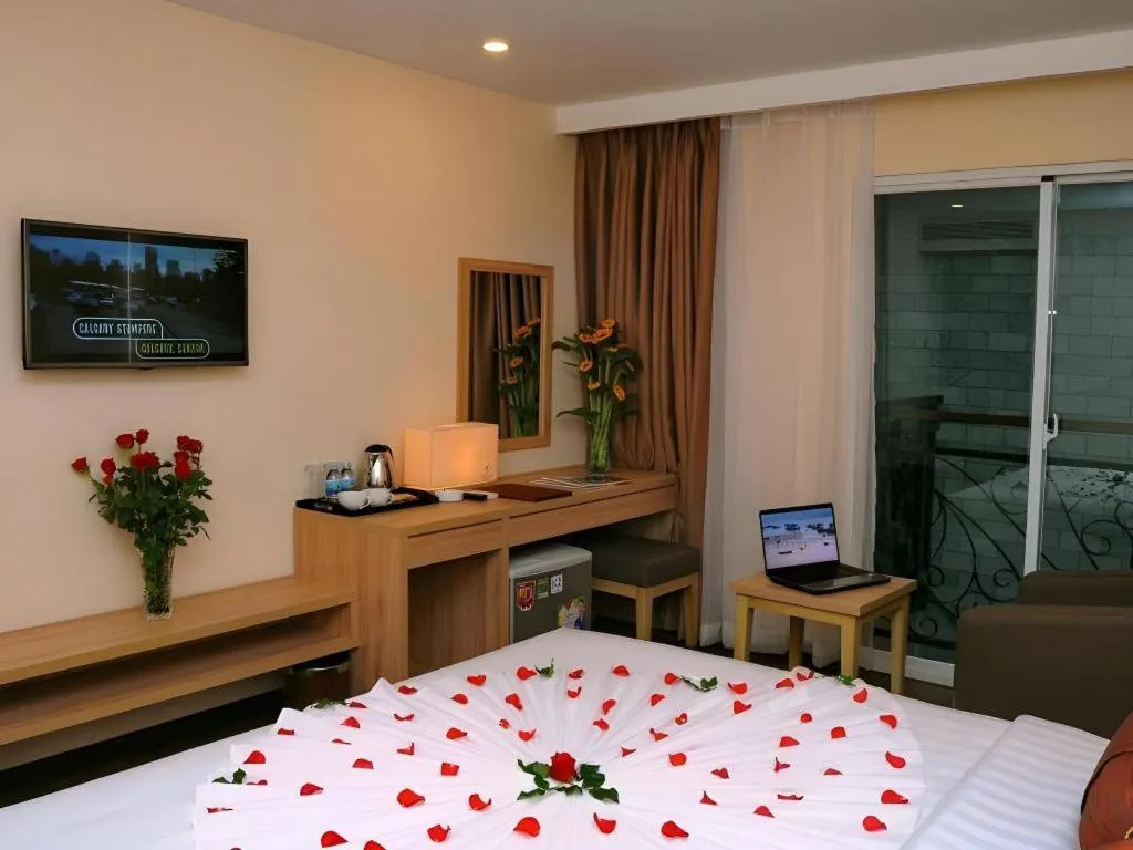 Bed in Begonia Nha Trang Hotel
