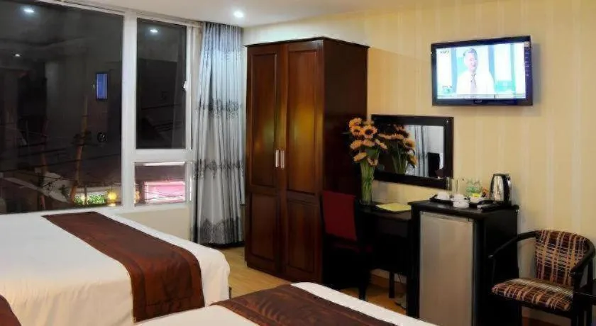 Bed in Begonia Nha Trang Hotel