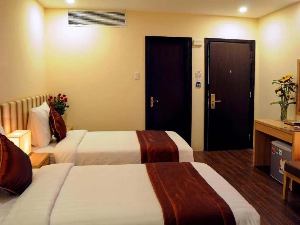 Bed in Begonia Nha Trang Hotel