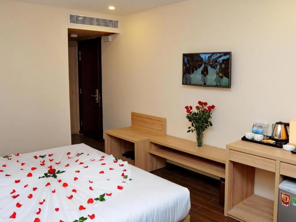 Bed in Begonia Nha Trang Hotel