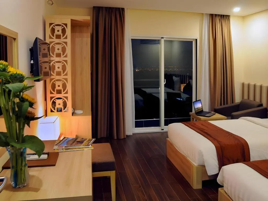 Bed in Begonia Nha Trang Hotel