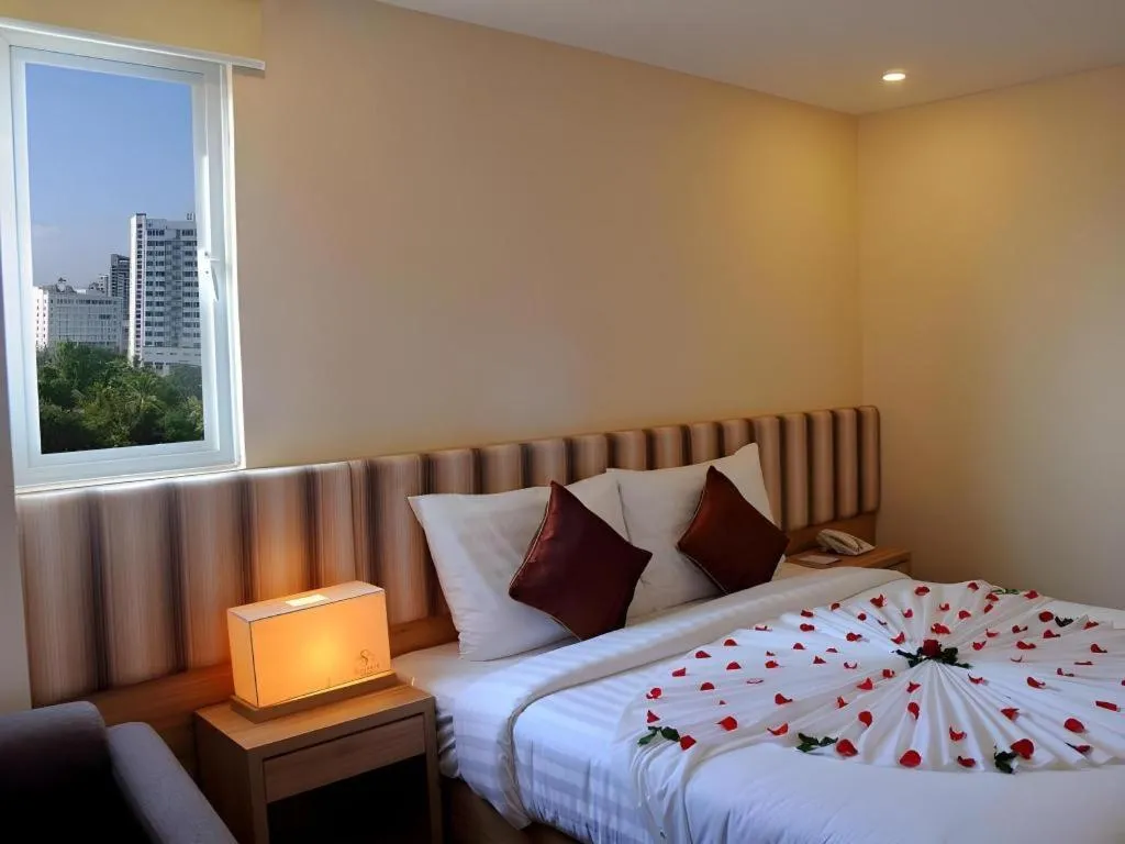 Bed in Begonia Nha Trang Hotel