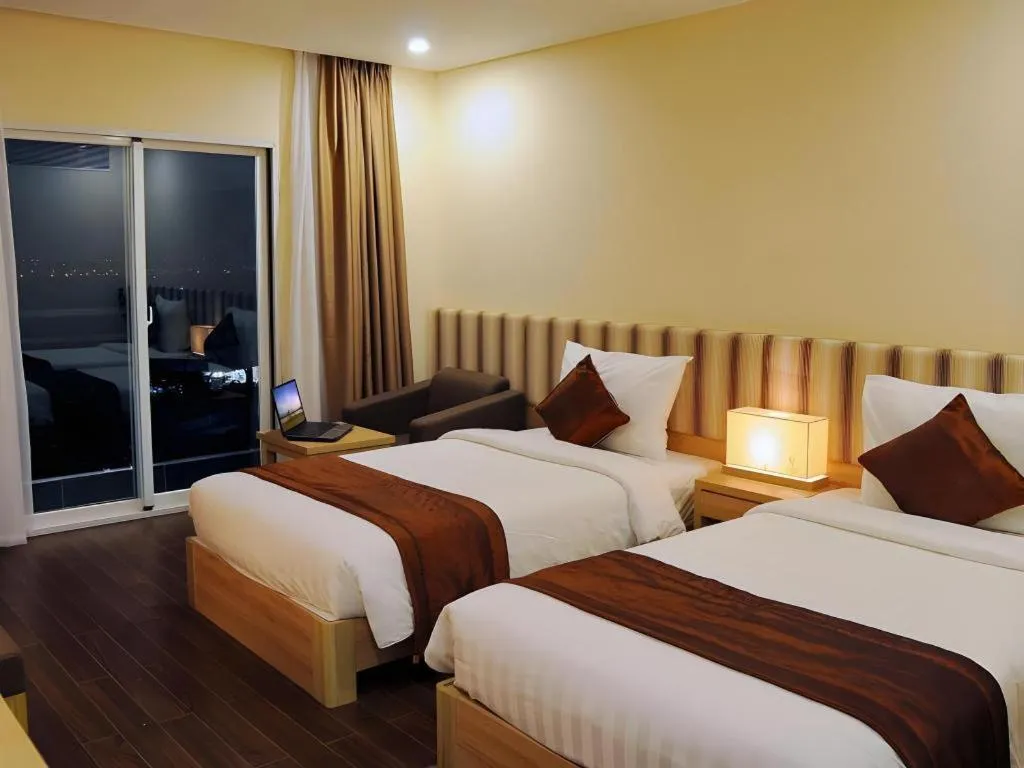Bed in Begonia Nha Trang Hotel