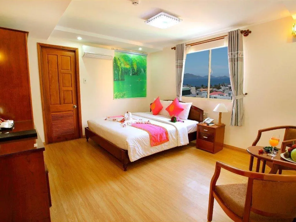 Bed in Begonia Nha Trang Hotel