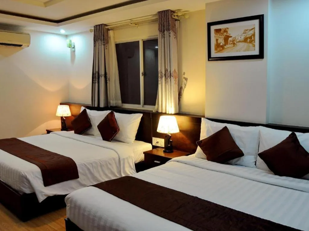 Bed in Begonia Nha Trang Hotel