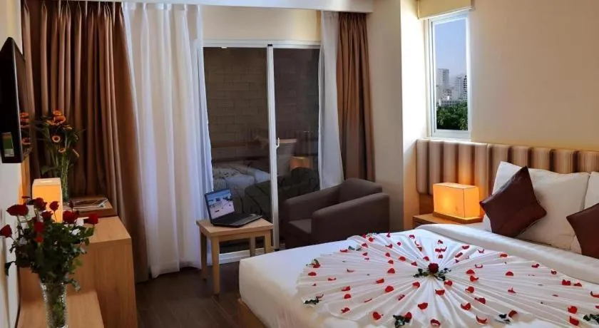 Bed in Begonia Nha Trang Hotel