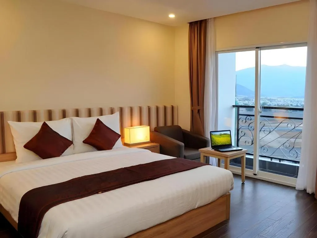 Bed in Begonia Nha Trang Hotel