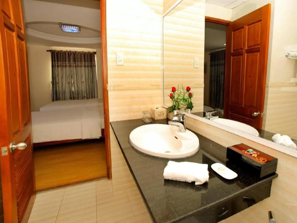 Bed in Begonia Nha Trang Hotel