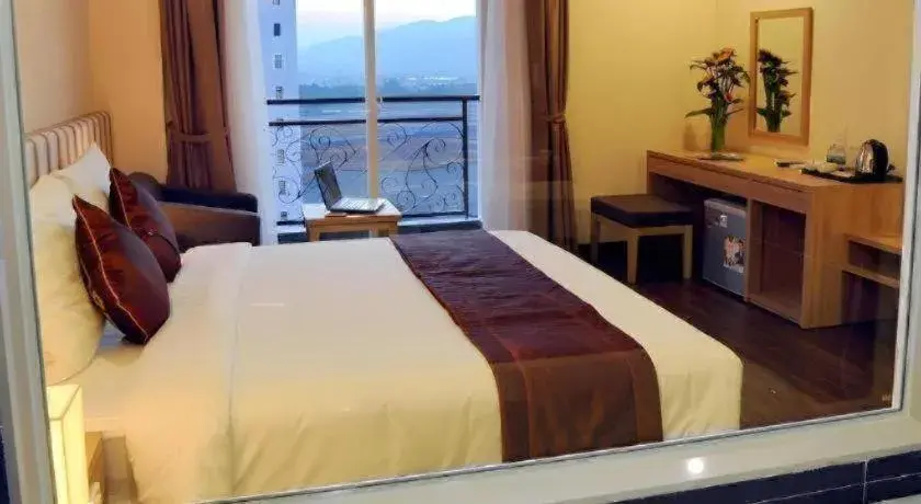 Bed in Begonia Nha Trang Hotel Bed in Begonia Nha Trang Hotel