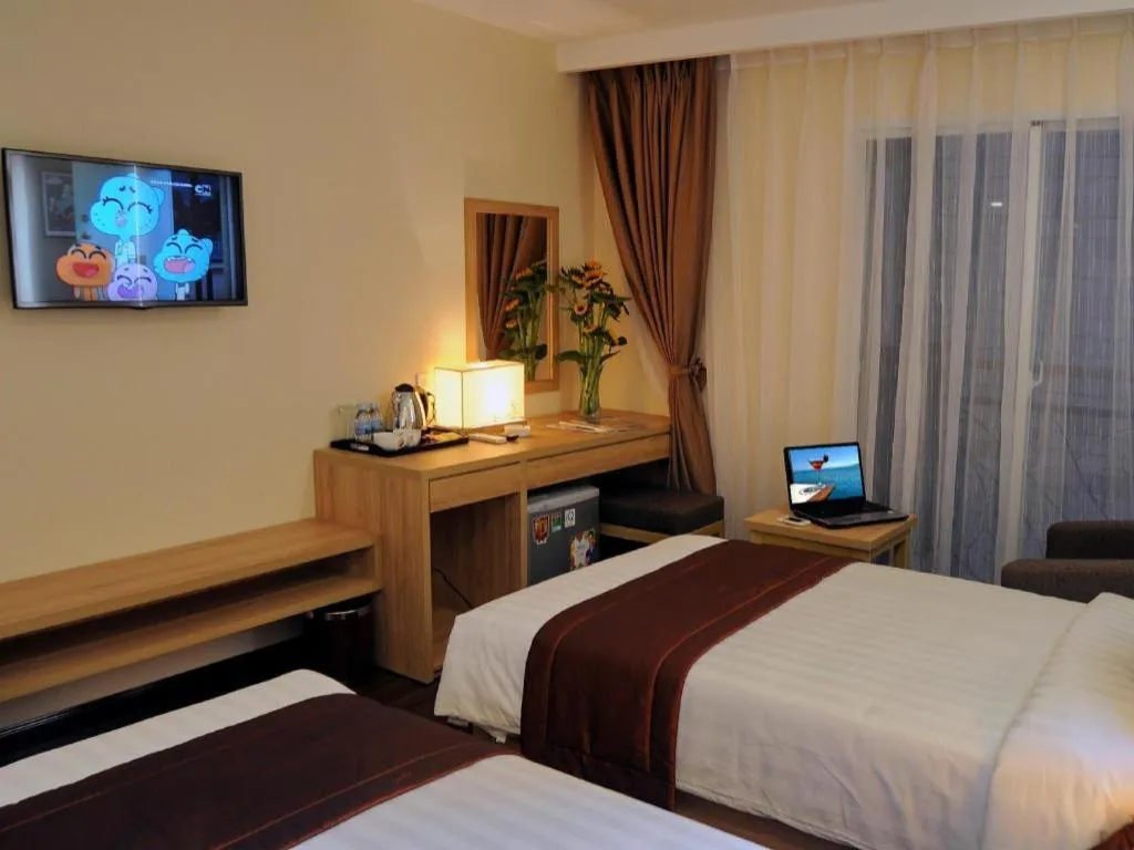 Bed in Begonia Nha Trang Hotel