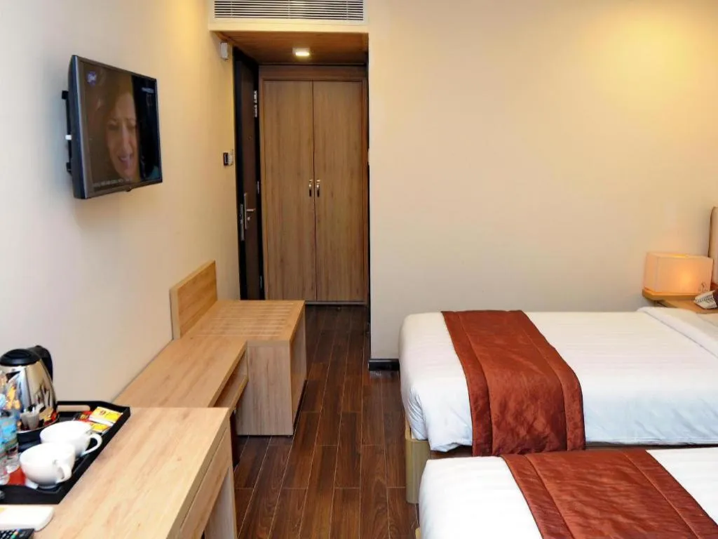 Bed in Begonia Nha Trang Hotel