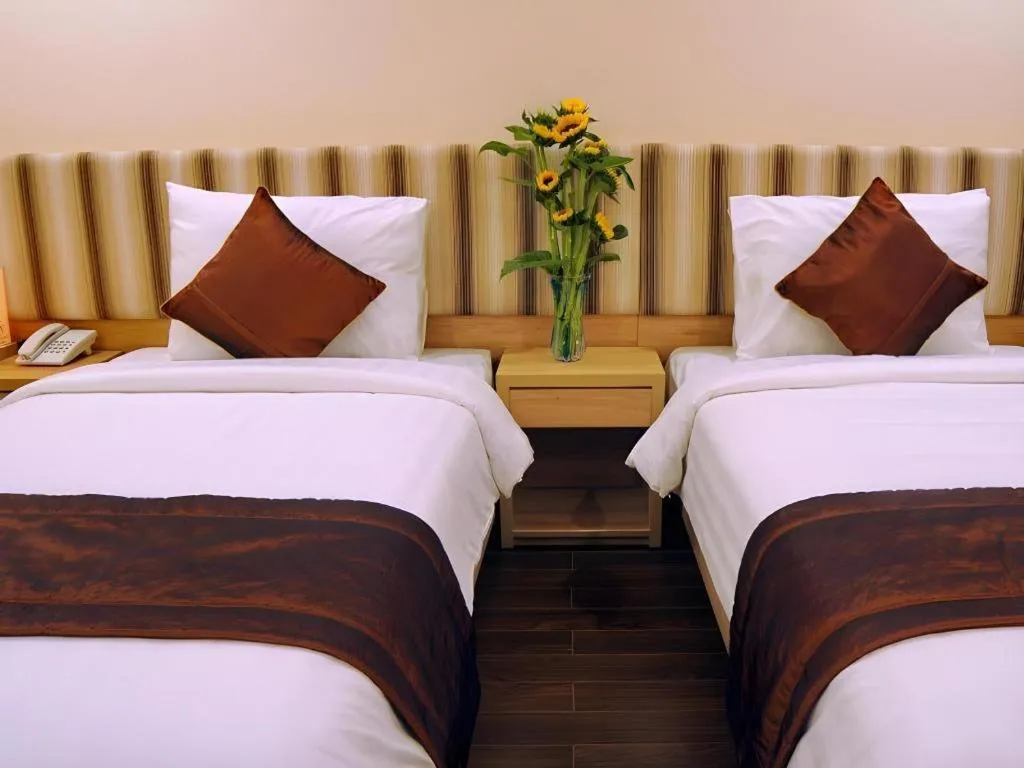 Bed in Begonia Nha Trang Hotel