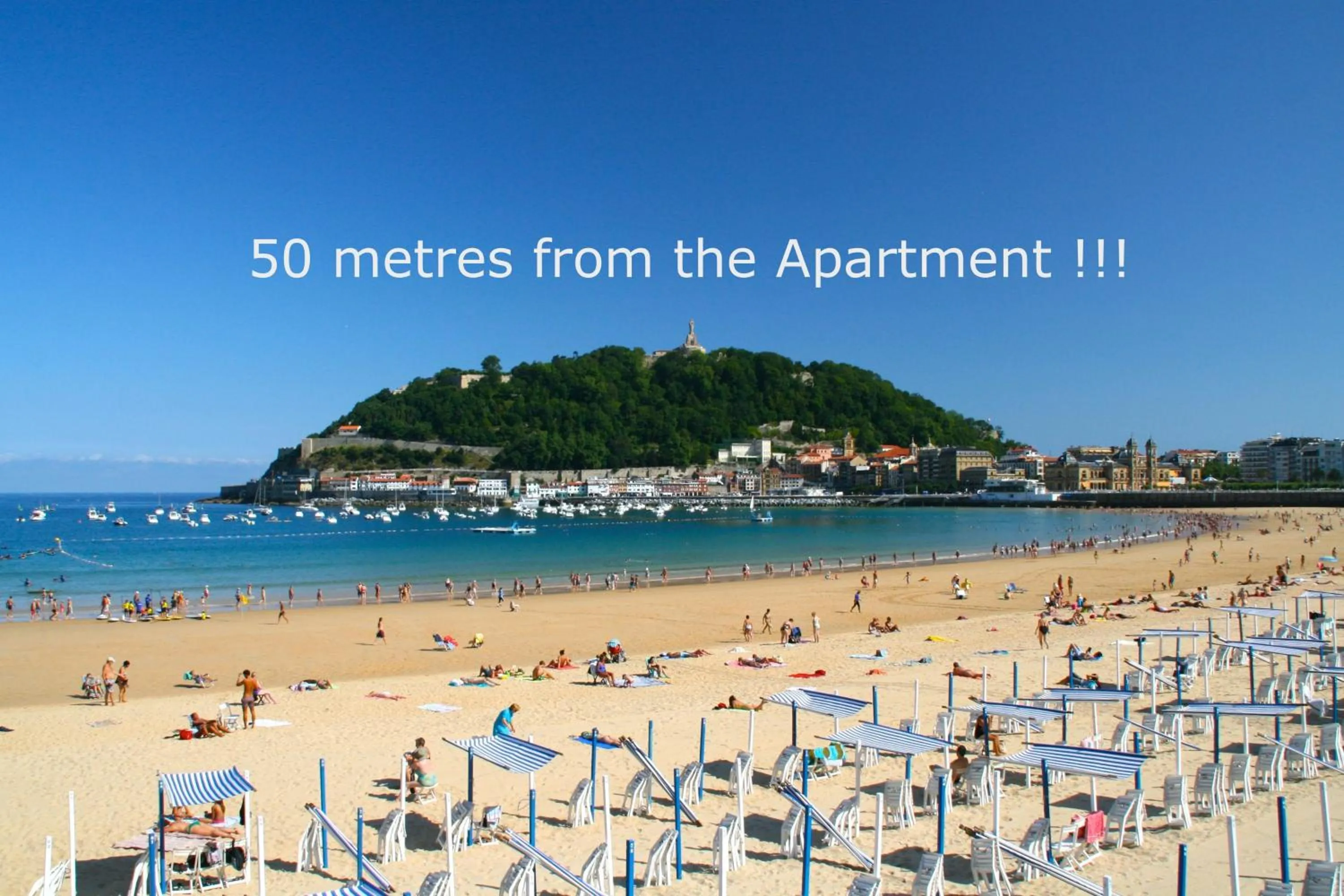 Beach in Concha Beach Apartment - SSHousing
