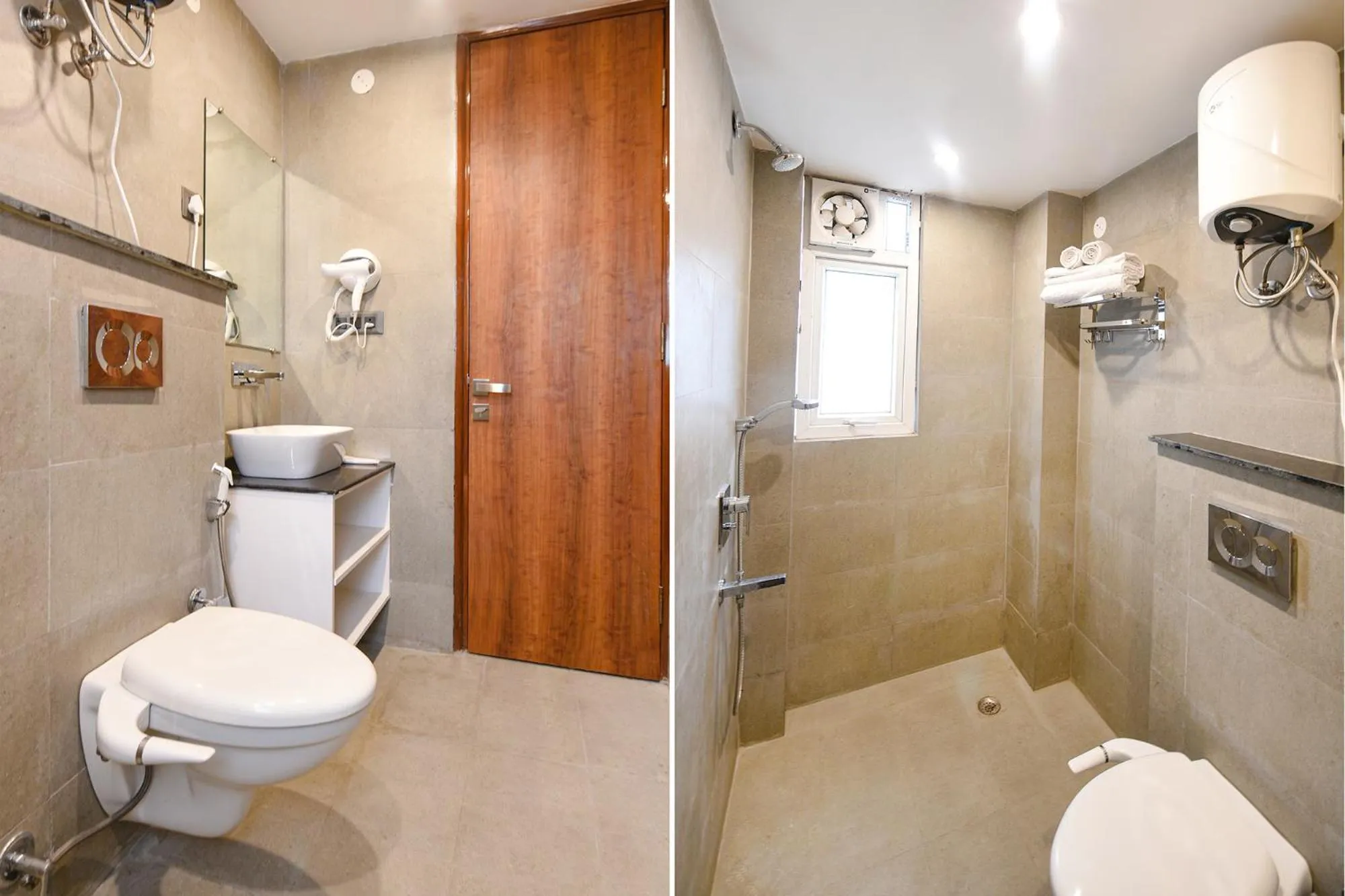 Bathroom in FabHotel Prime Blest Park Near Yashobhoomi Convention Centre