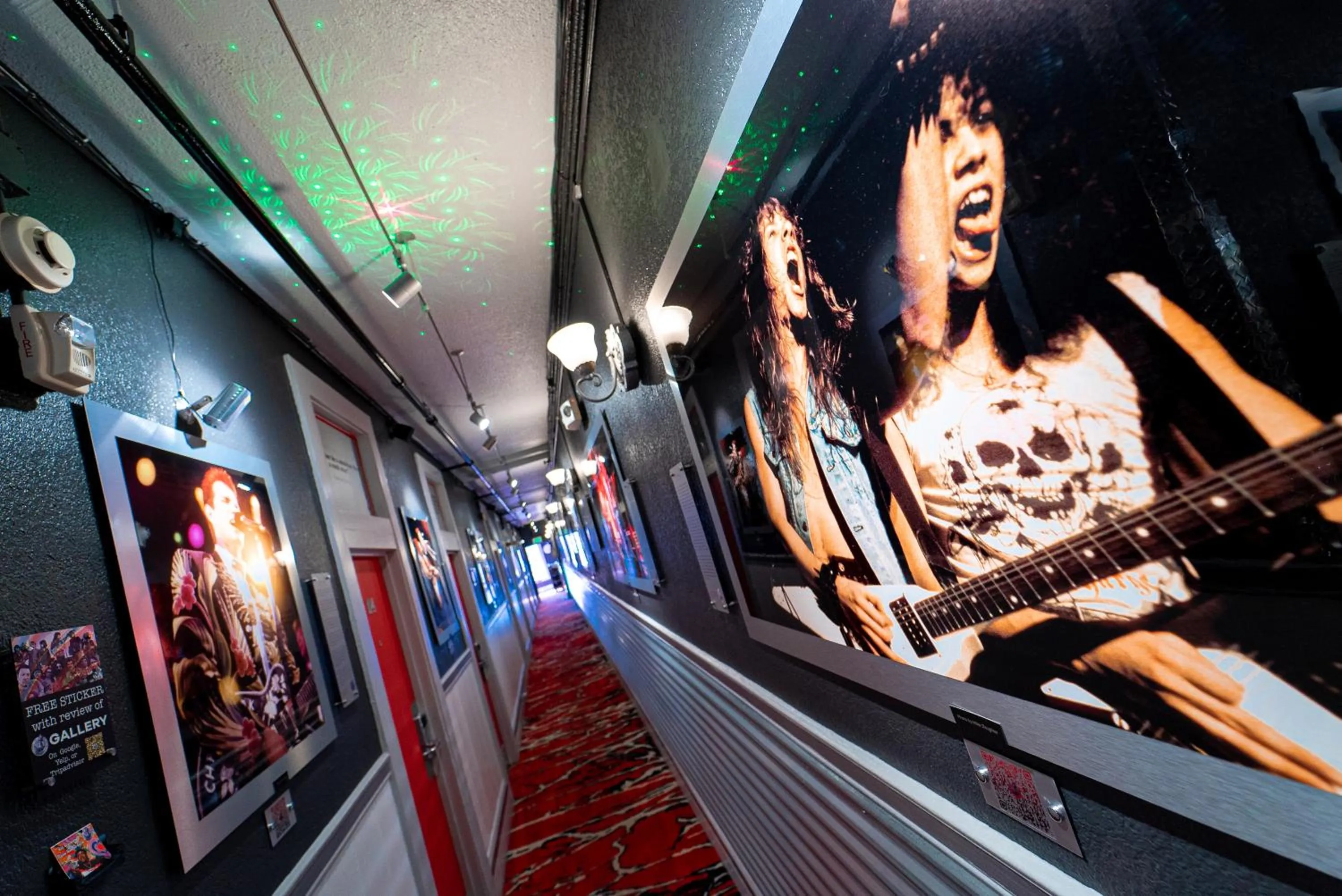 Decorative detail in Music City Hotel - The San Francisco Music Experience