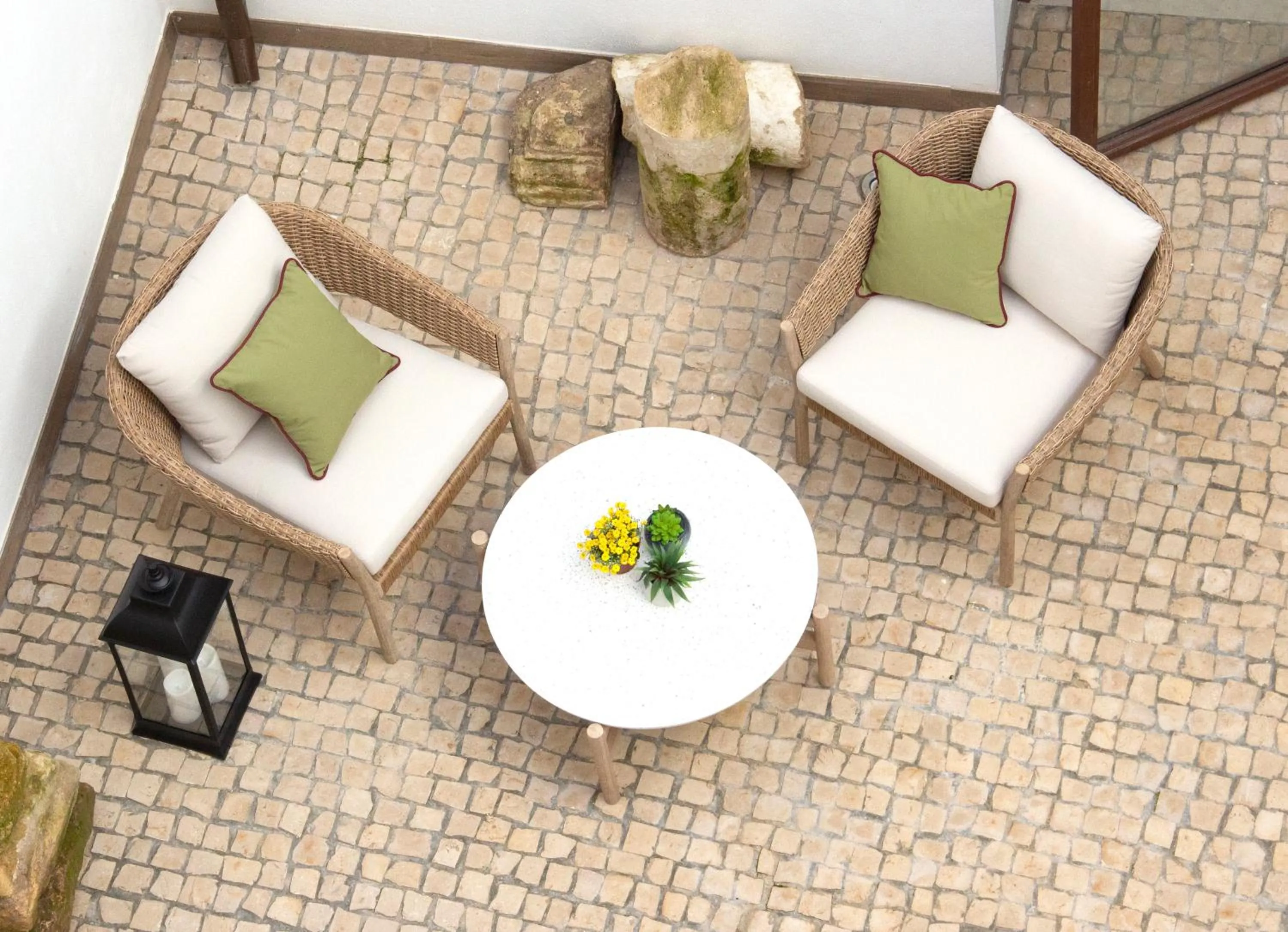 Patio in Puerta de la Ribera Suites