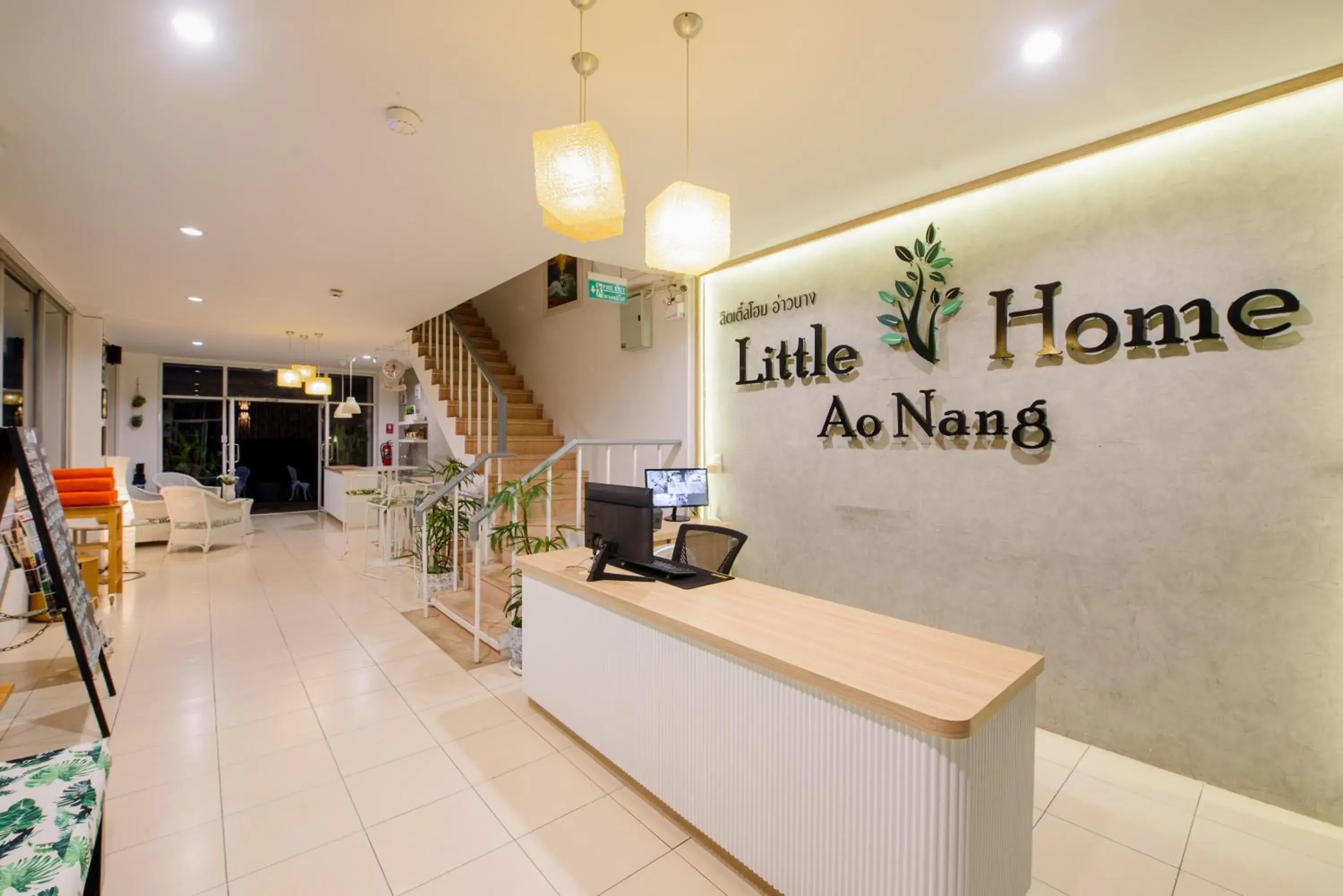Lobby or reception in Little Home Ao Nang Lobby or reception in Little Home Ao Nang
