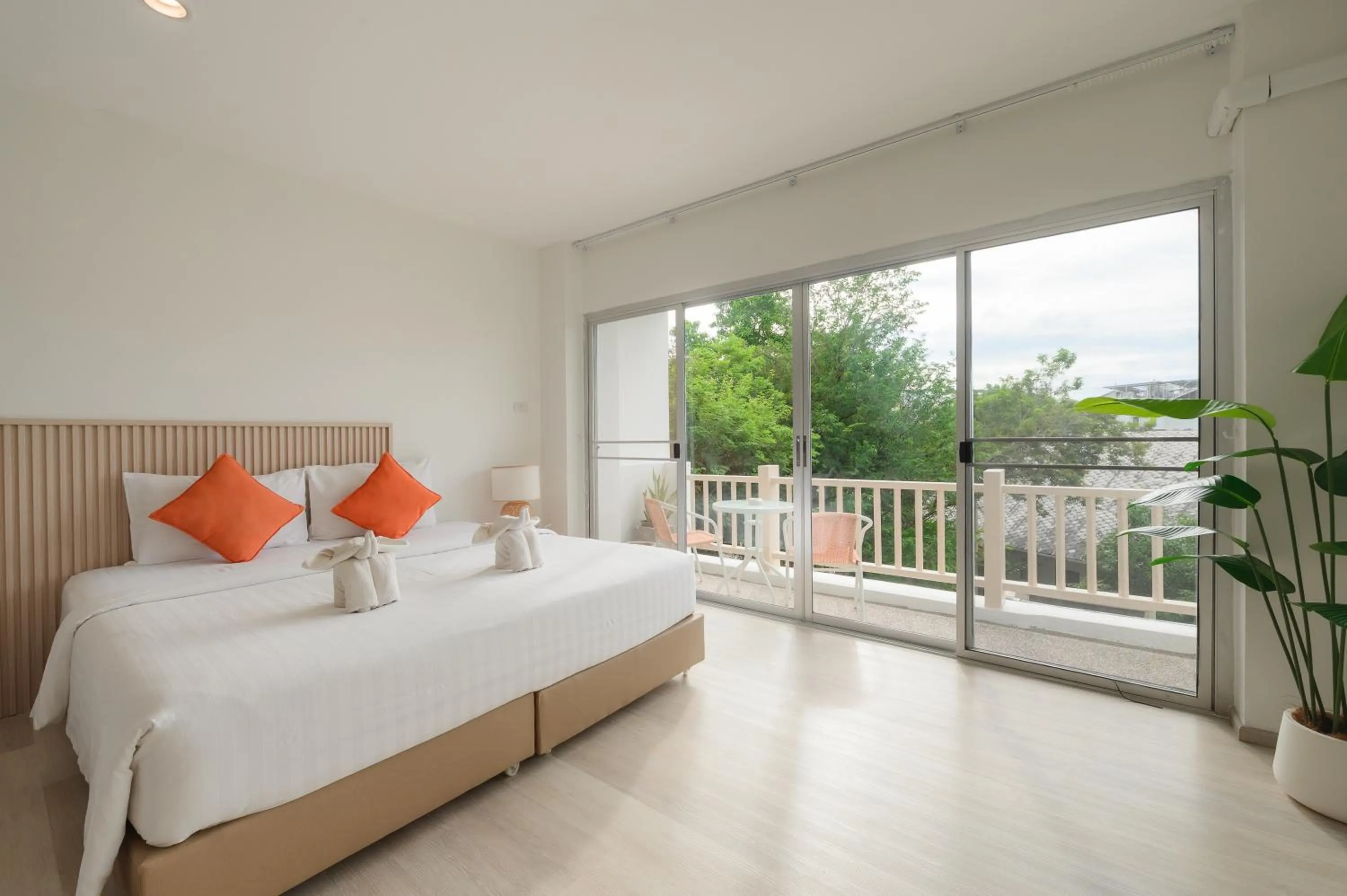 Balcony/Terrace, Bed in Little Home Ao Nang