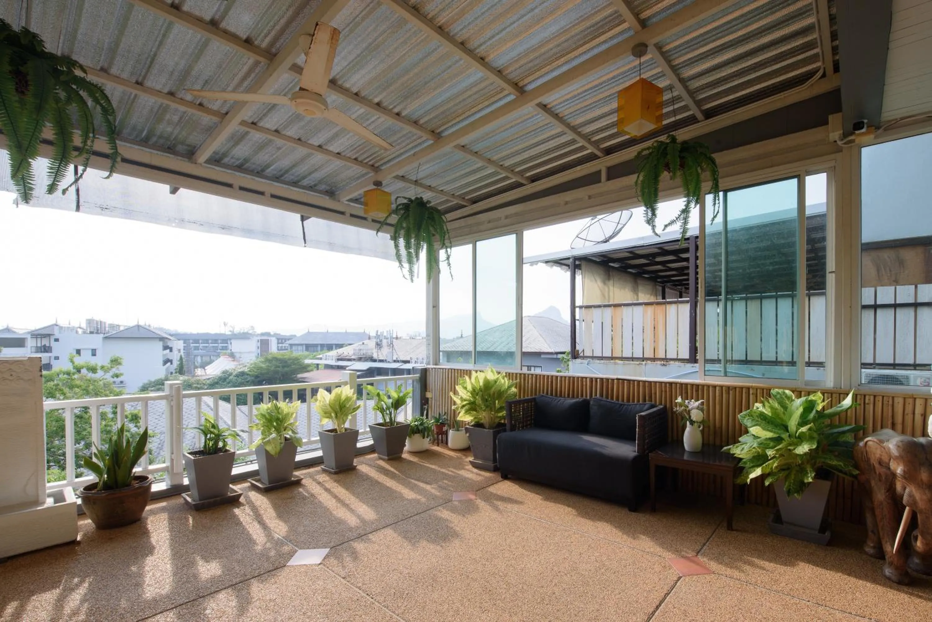 Seating area in Little Home Ao Nang