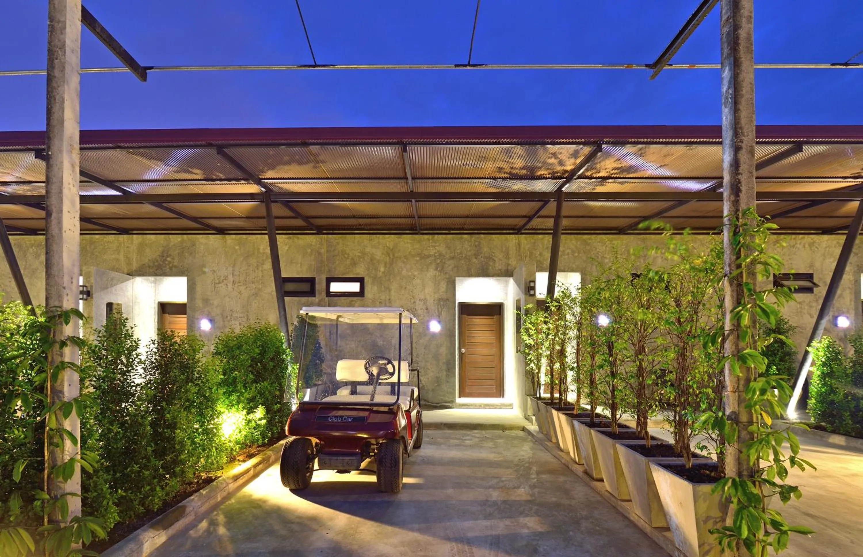 Property building in The Oasis Resort