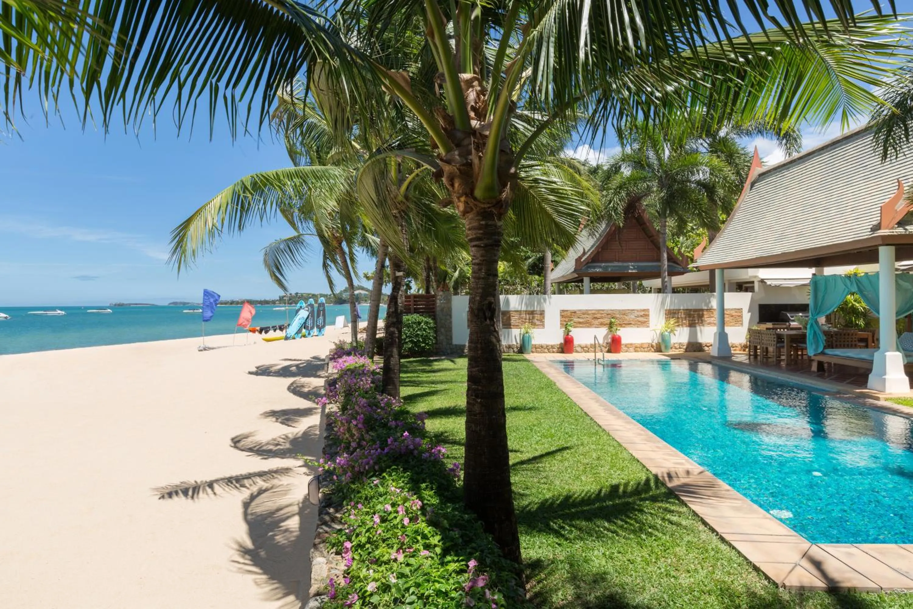 Beach in Miskawaan Beachfront Villas