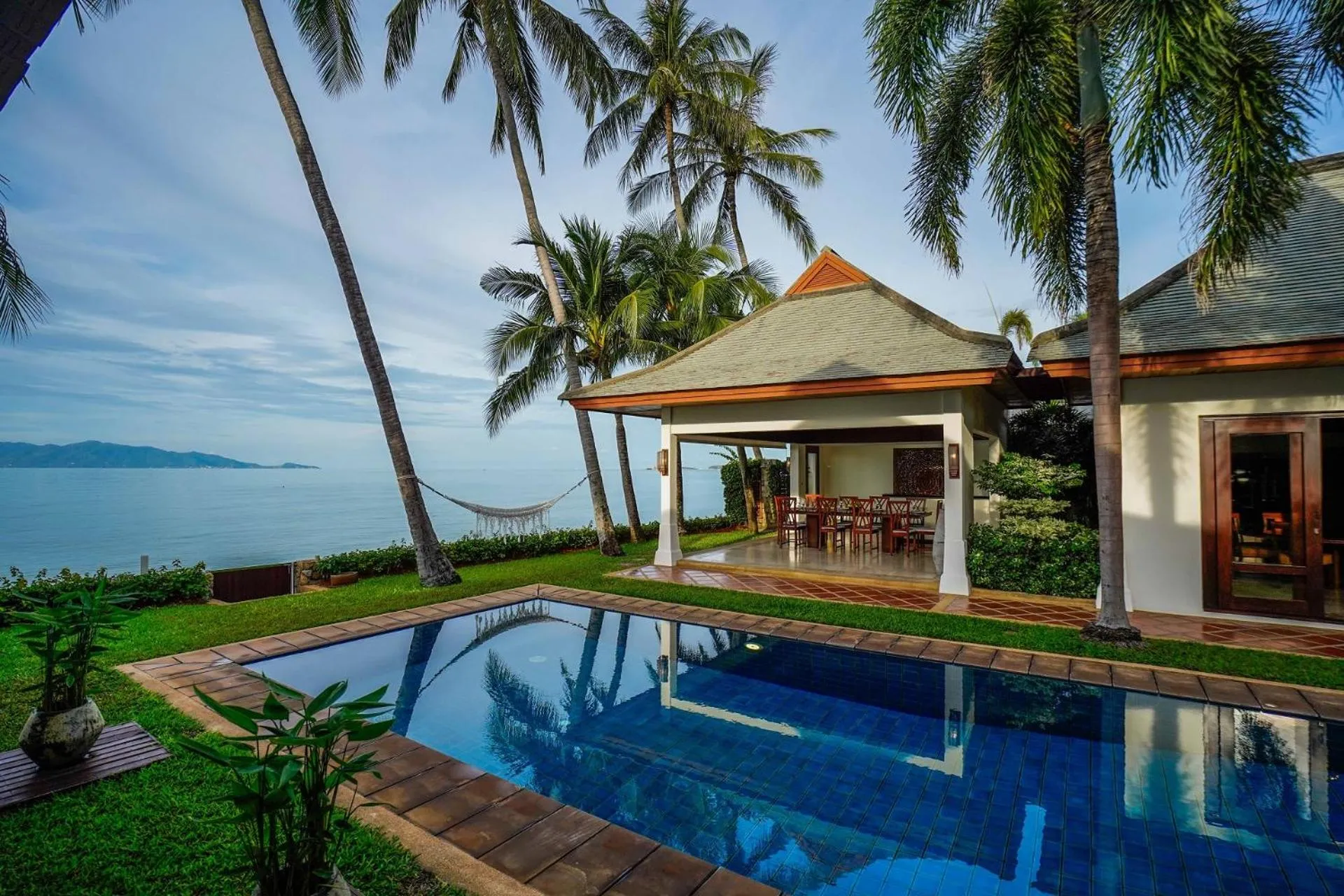 Sea view in Miskawaan Beachfront Villas