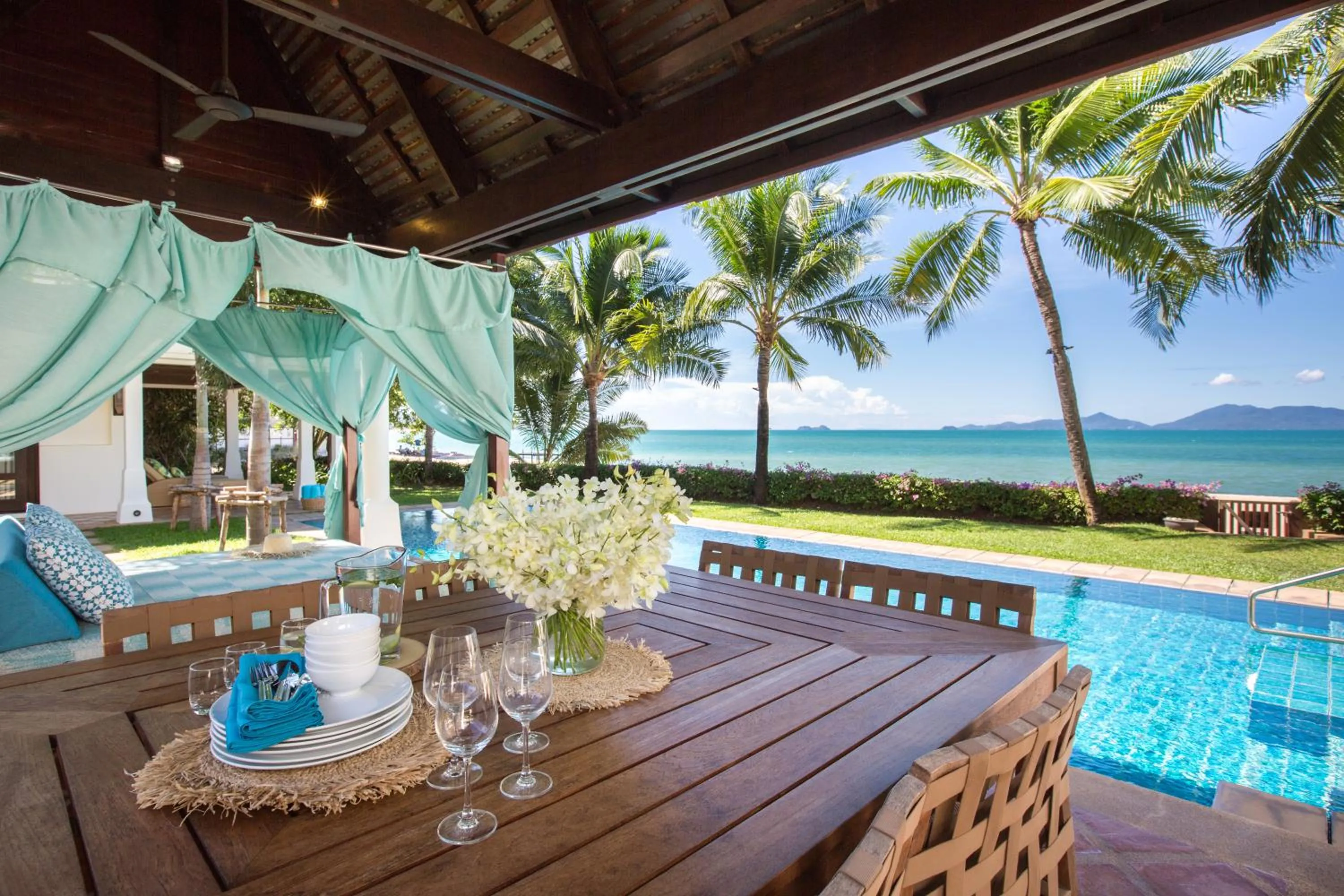 Natural landscape in Miskawaan Beachfront Villas