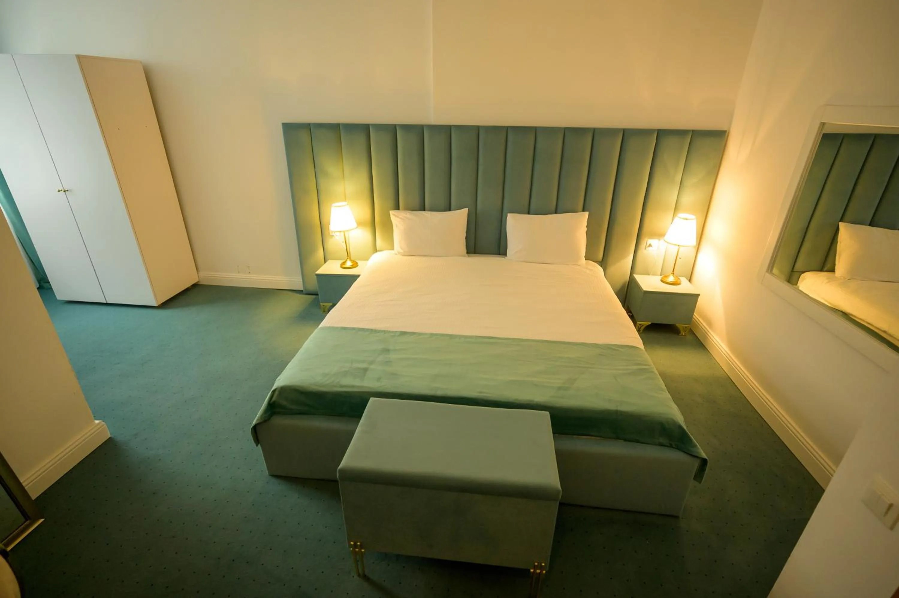 Bed in Hotel Queen Vera