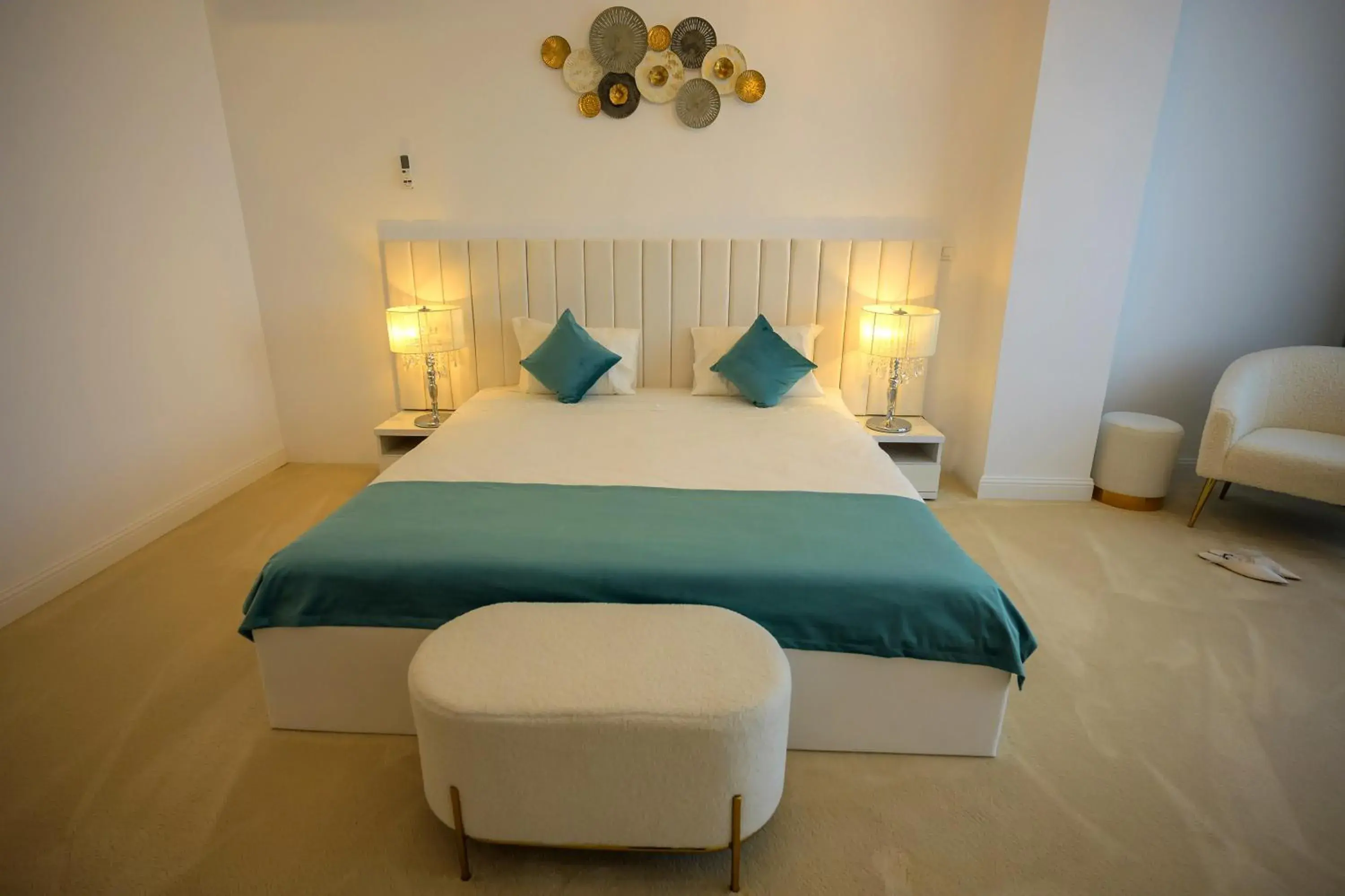 Bed in Hotel Queen Vera Bed in Hotel Queen Vera