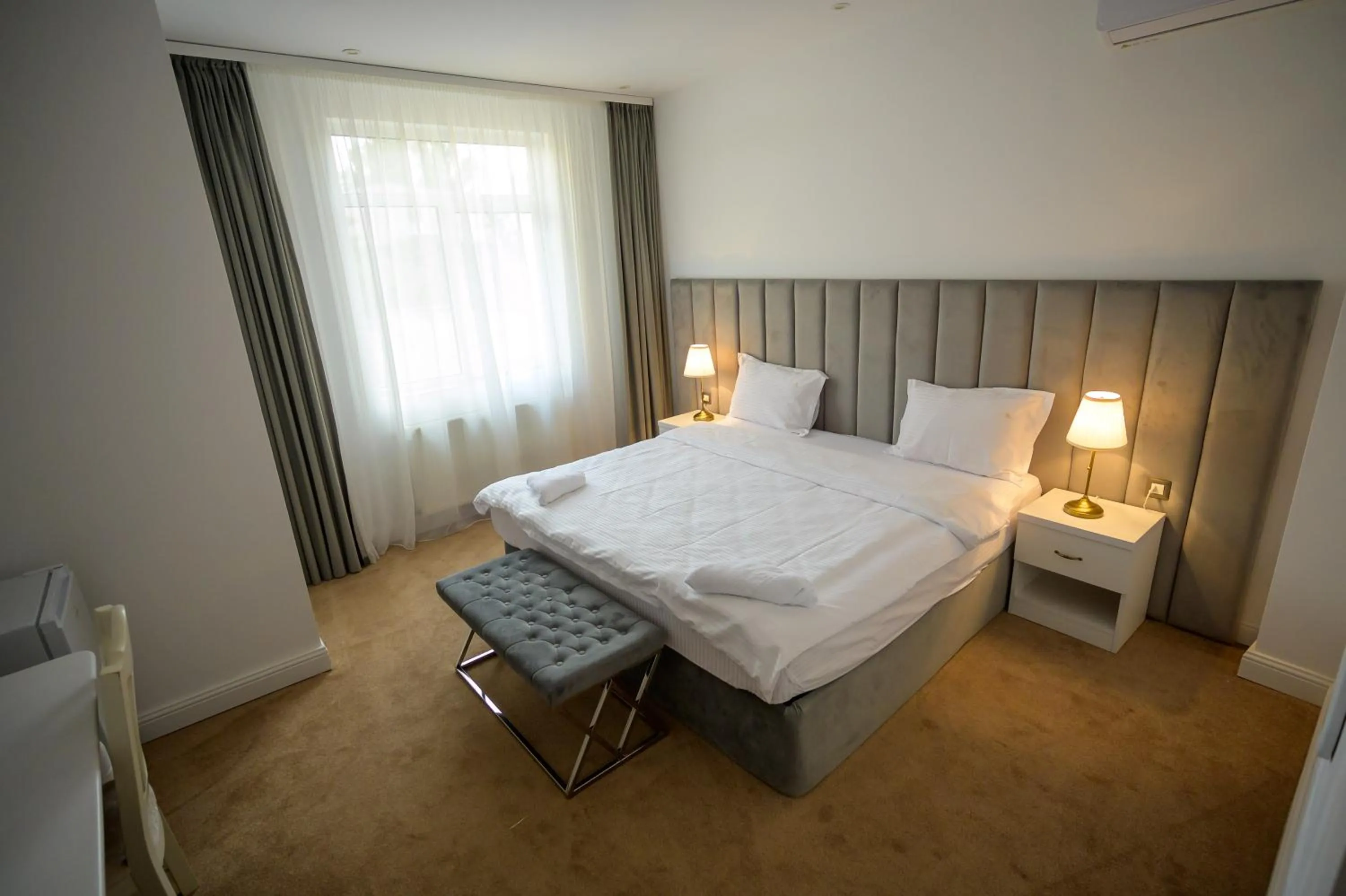 Bed in Hotel Queen Vera