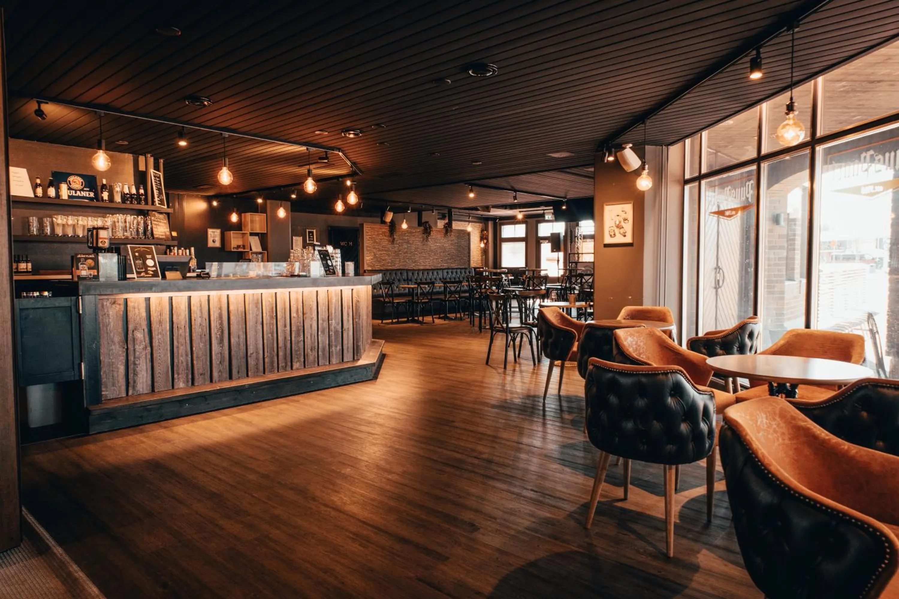 Lounge or bar in Hotelli Puustelli Nivala