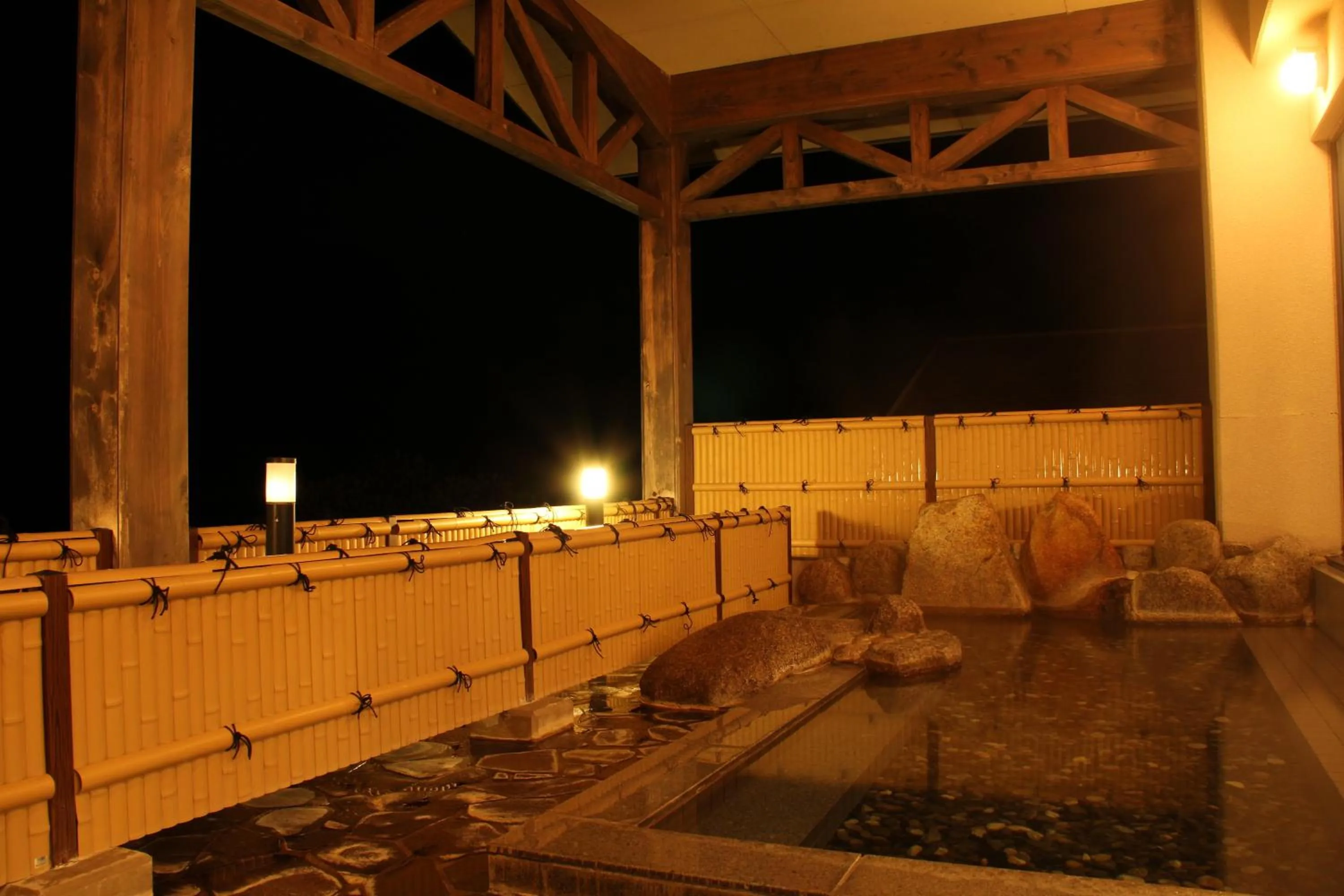 Hot Spring Bath in Iruka Onsen Hotel Seiryuusou