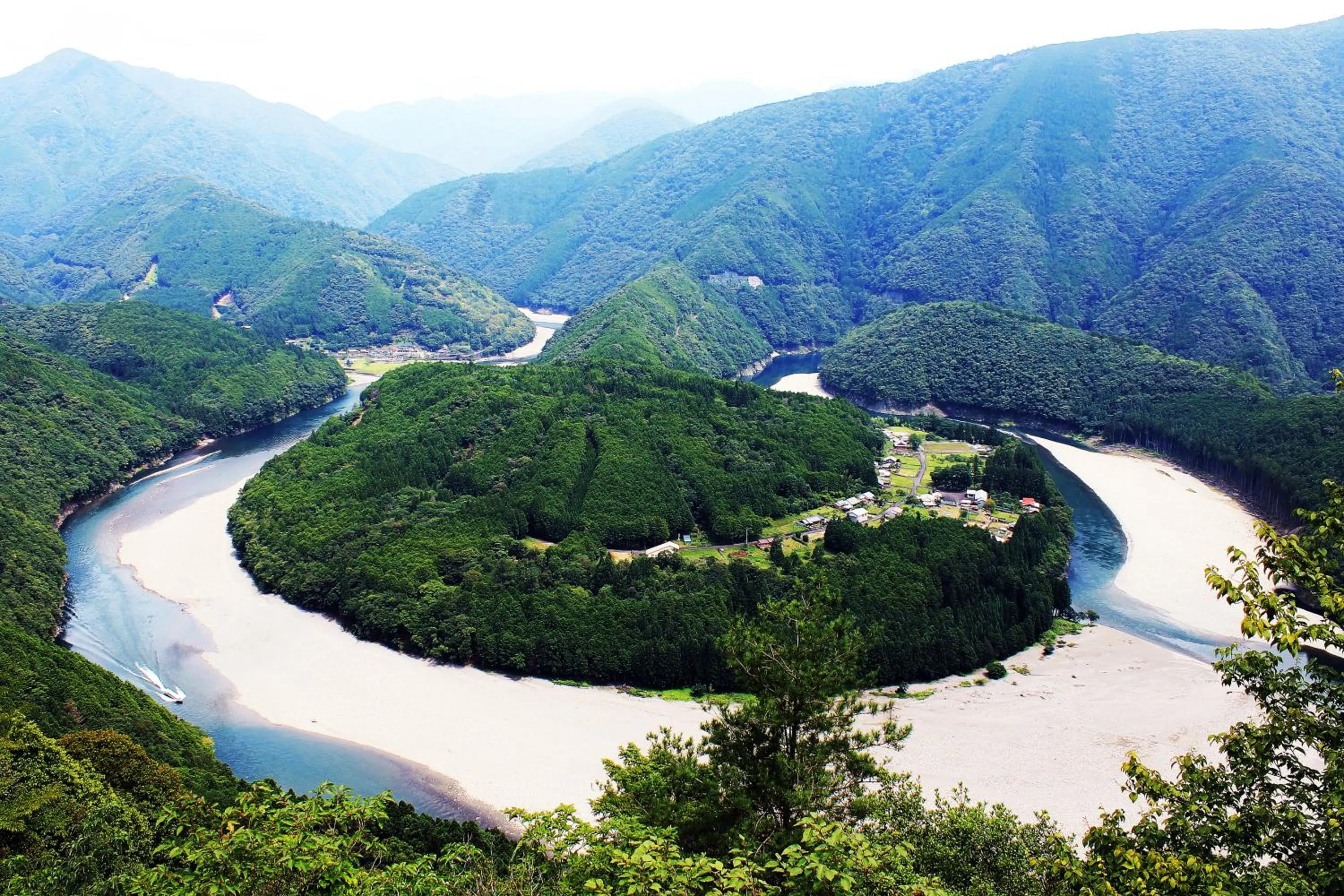 Natural landscape in Iruka Onsen Hotel Seiryuusou